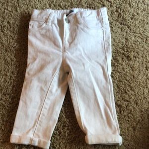 6-12 m White Old Navy boyfriend jeans